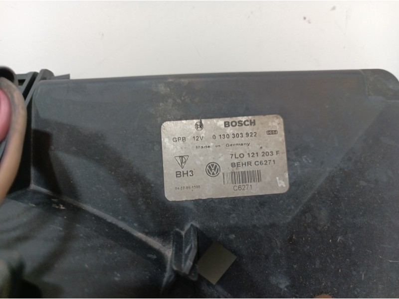 Recambio de electroventilador para volkswagen touareg (7la) tdi r5 referencia OEM IAM 7L0121203F 7L0121203F 7L0121203F