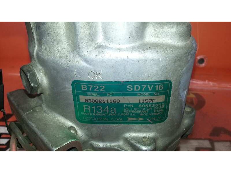 Recambio de compresor aire acondicionado para alfa romeo 147 (190) 1.6 16v cat referencia OEM IAM 1157F SDV716 1157F