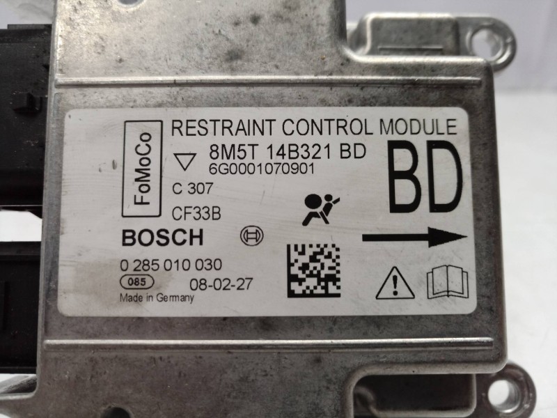 Recambio de centralita airbag para ford focus berlina (cap) ambiente (d) referencia OEM IAM 8M5T14B321BD 8M5T14B321BD 8M5T14B321