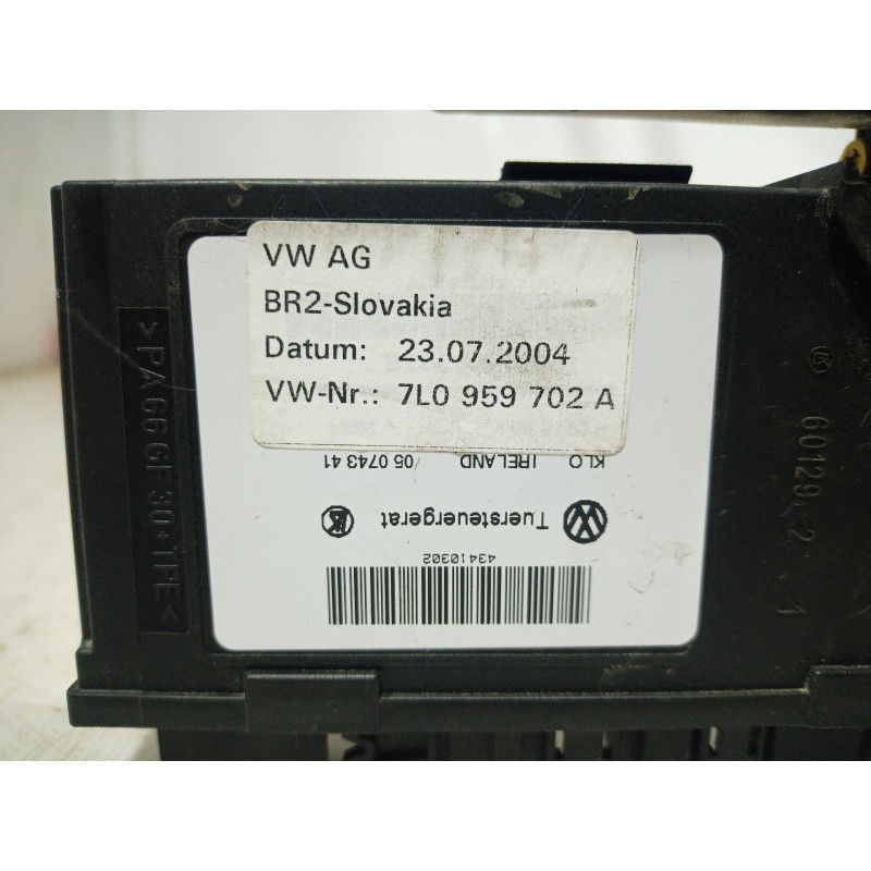 Recambio de motor elevalunas delantero derecho para volkswagen touareg (7la) tdi r5 referencia OEM IAM 7L0959702A 7L0959702A 7L0