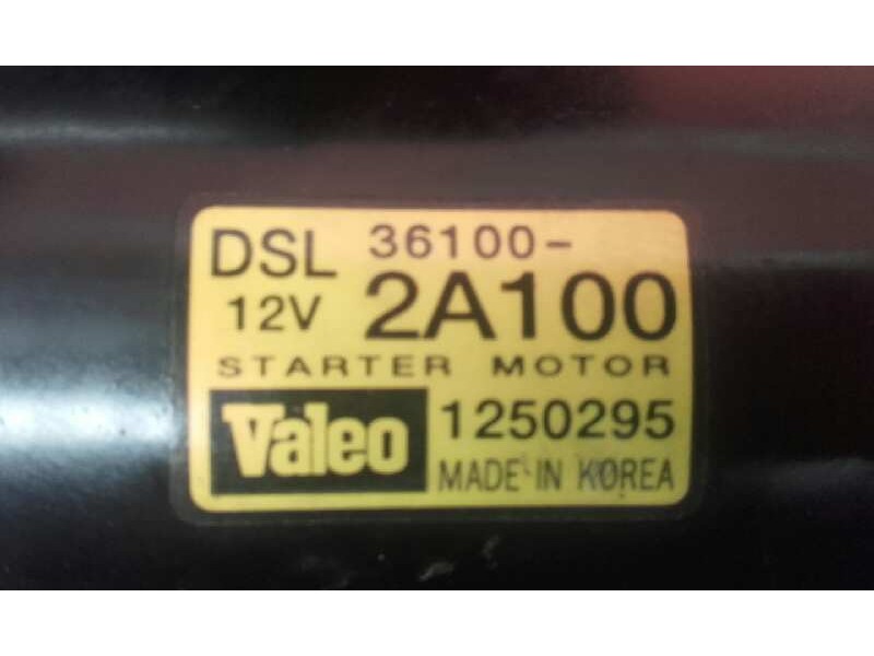 Recambio de motor arranque para kia soul burner referencia OEM IAM 361002A100 1250295 