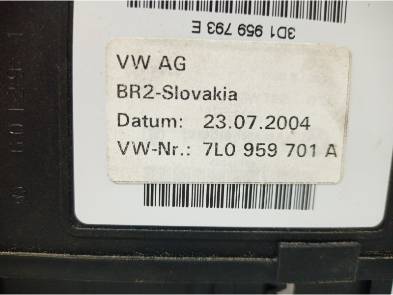 Recambio de motor elevalunas delantero izquierdo para volkswagen touareg (7la) tdi r5 referencia OEM IAM 7L0959701A 7L0959701A 7
