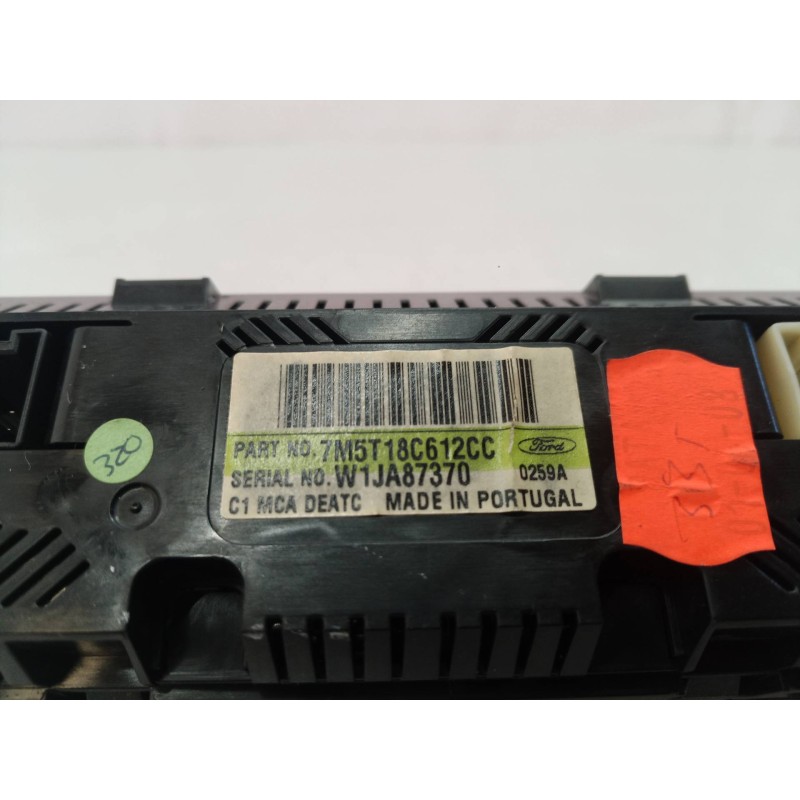 Recambio de mando climatizador para ford focus berlina (cap) ambiente (d) referencia OEM IAM 7M5T18C612CC 7M5T18C612CC 7M5T18C61