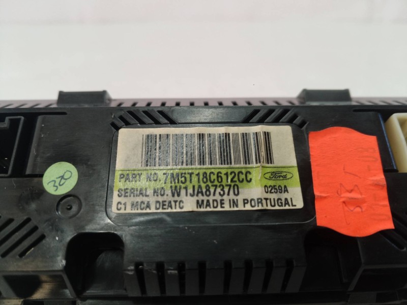Recambio de mando climatizador para ford focus berlina (cap) ambiente (d) referencia OEM IAM 7M5T18C612CC 7M5T18C612CC 7M5T18C61