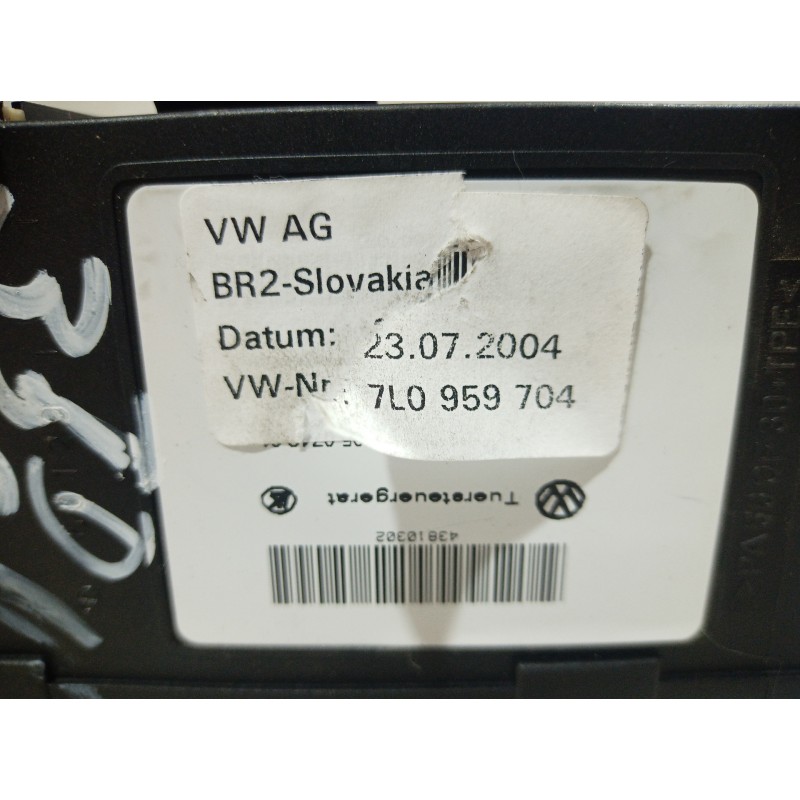 Recambio de motor elevalunas trasero derecho para volkswagen touareg (7la) tdi r5 referencia OEM IAM 7L0959704 7L0959704 7L09597