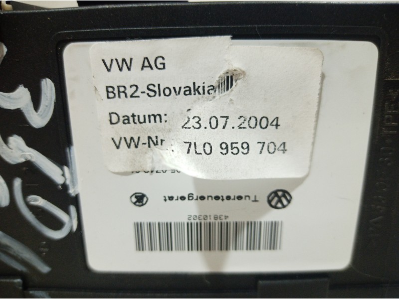 Recambio de motor elevalunas trasero derecho para volkswagen touareg (7la) tdi r5 referencia OEM IAM 7L0959704 7L0959704 7L09597