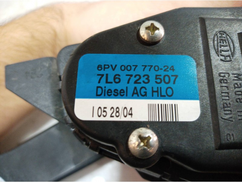 Recambio de pedal acelerador para volkswagen touareg (7la) tdi r5 referencia OEM IAM 7L6723507 7L6723507 7L6723507