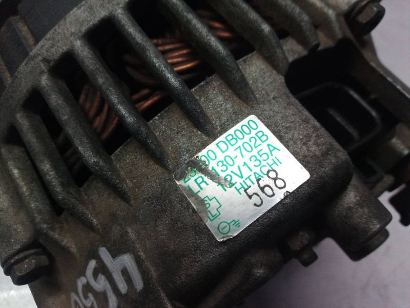 Recambio de alternador para renault mascott 3.0 diesel referencia OEM IAM 23100DB000 23100DB000 23100DB000