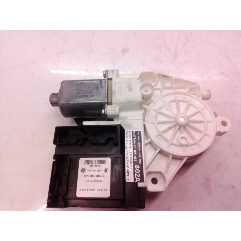 Recambio de motor elevalunas delantero derecho para audi a3 (8p) 1.9 tdi ambiente referencia OEM IAM 8P0959802A 8P0959802 8P0959