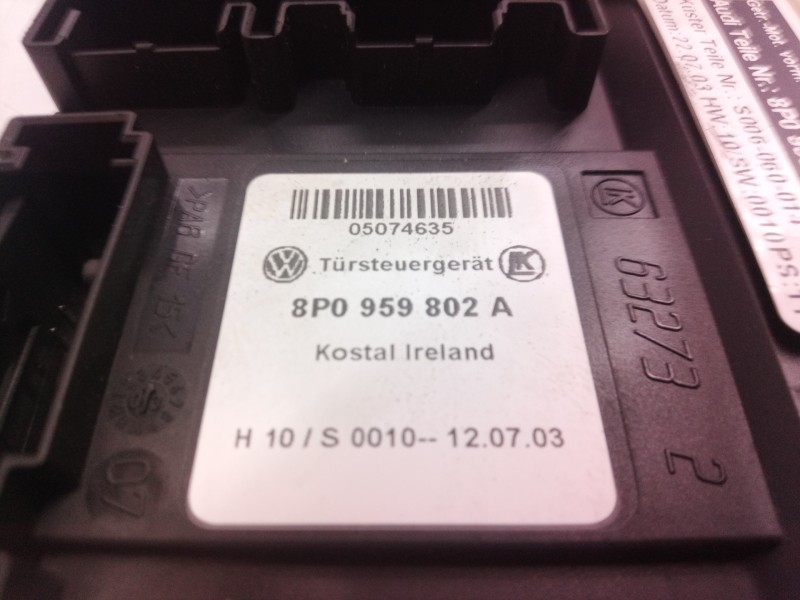 Recambio de motor elevalunas delantero derecho para audi a3 (8p) 1.9 tdi ambiente referencia OEM IAM 8P0959802A 8P0959802 8P0959