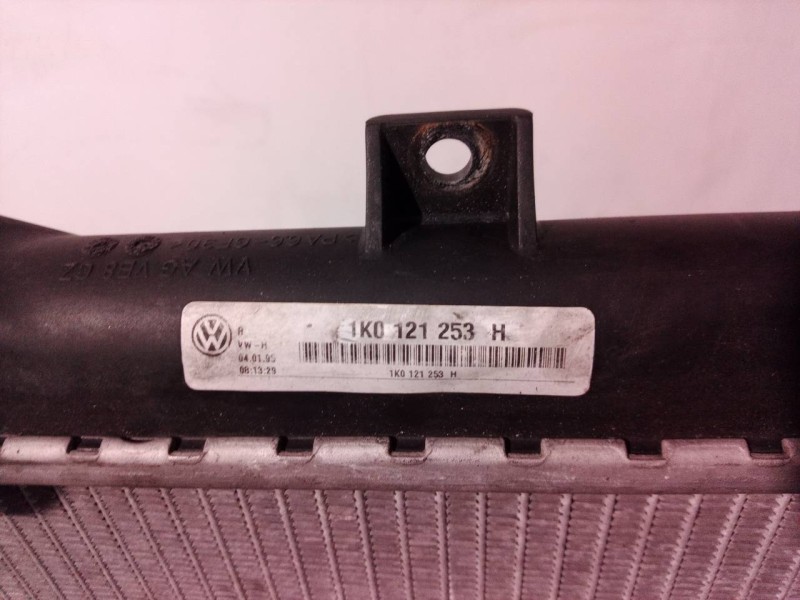 Recambio de radiador agua para audi a3 (8p) 1.9 tdi ambiente referencia OEM IAM 1K0121253H 1K0121253H 1K0121253H