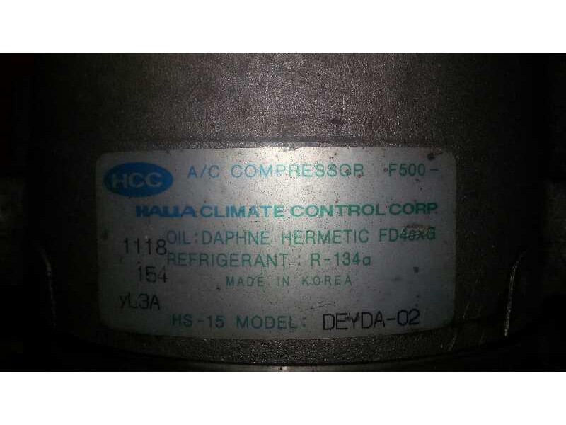 Recambio de compresor aire acondicionado para hyundai matrix (fc) 1.5 crdi cat referencia OEM IAM DEYDA02  