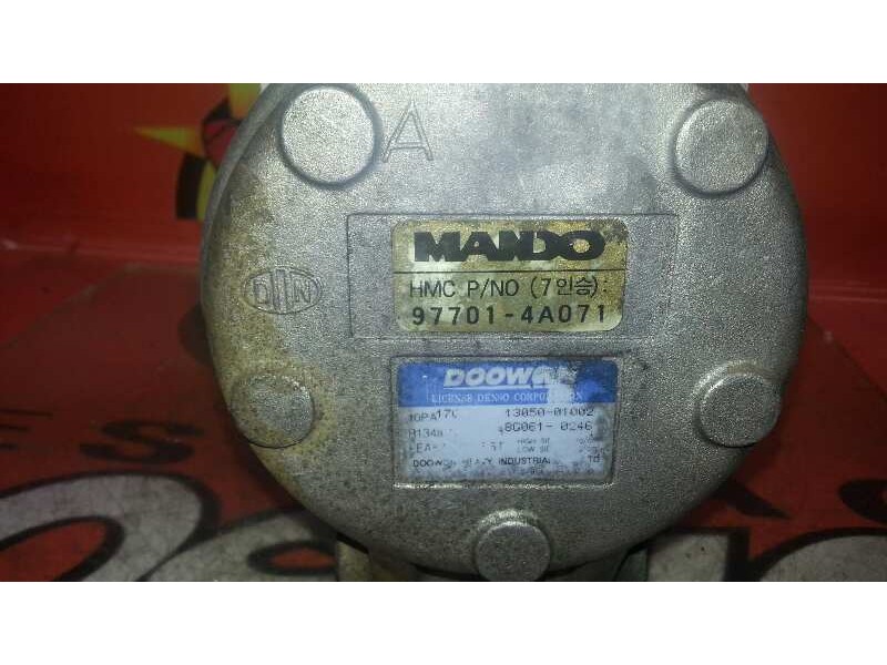 Recambio de compresor aire acondicionado para hyundai h 1 2.5 diesel referencia OEM IAM 977014A071  