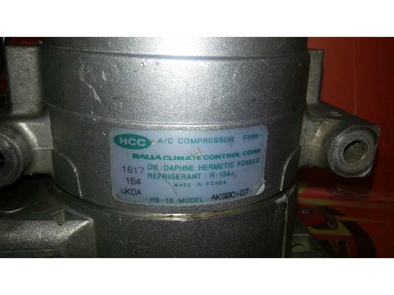 Recambio de compresor aire acondicionado para hyundai coupe (j2) 1.6 16v cat referencia OEM IAM AKSBC07 AKSBC07 AKSBC07