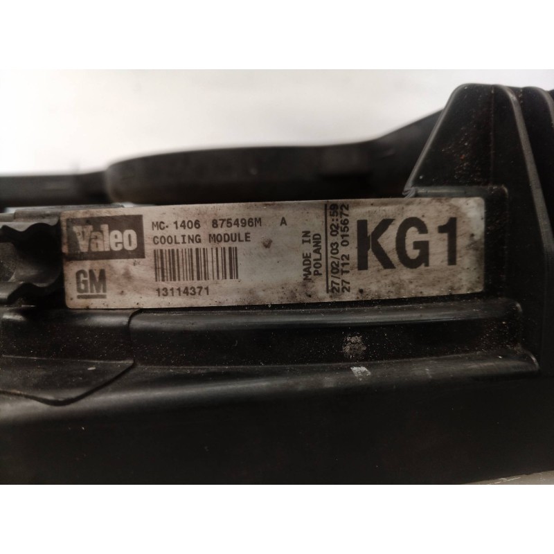 Recambio de electroventilador para opel vectra c caravan 2.2 16v dti cat (y 22 dtr / l50) referencia OEM IAM 13114371 13114371 1