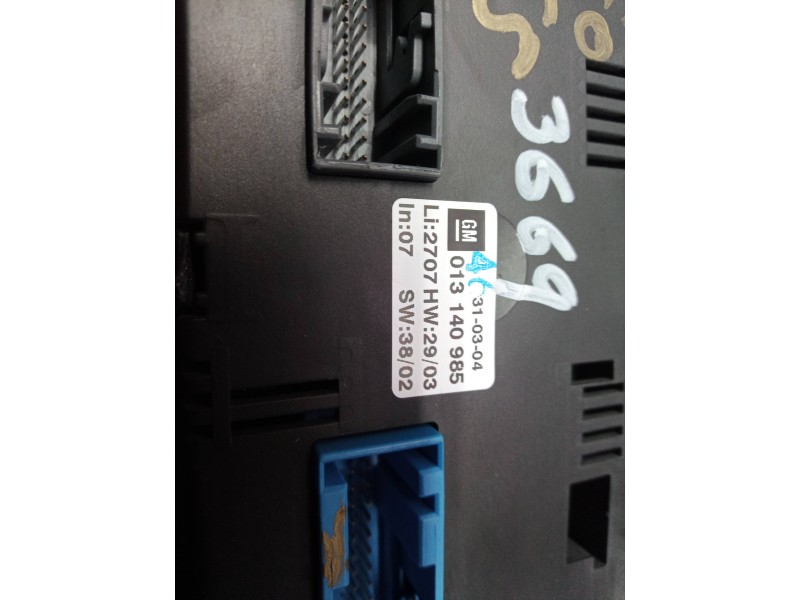 Recambio de mando climatizador para opel zafira a comfort referencia OEM IAM 013140985 013140985 013140985