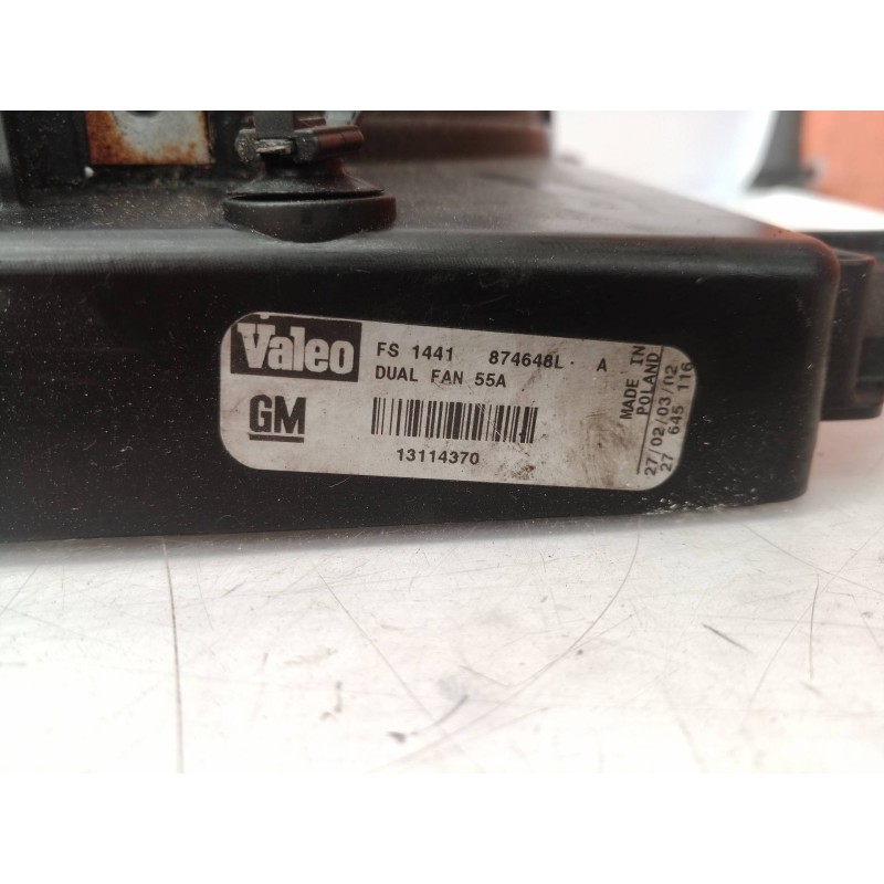 Recambio de electroventilador para opel vectra c caravan 2.2 16v dti cat (y 22 dtr / l50) referencia OEM IAM 13114371 13114371 1