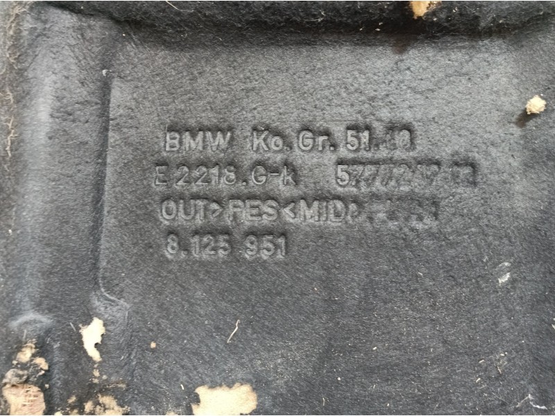 Recambio de capot para bmw serie 7 (e38) 730il referencia OEM IAM 5PUERTAS 5 PUERTAS 5 PUERTAS