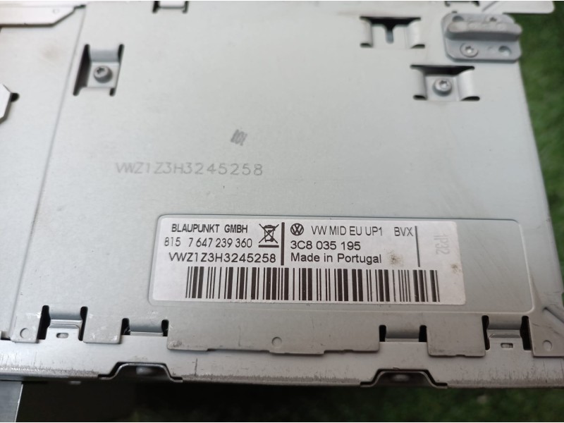 Recambio de sistema audio / radio cd para volkswagen tiguan (5n1) 2.0 tdi referencia OEM IAM 3C8035195 3C8035195 8157647239360