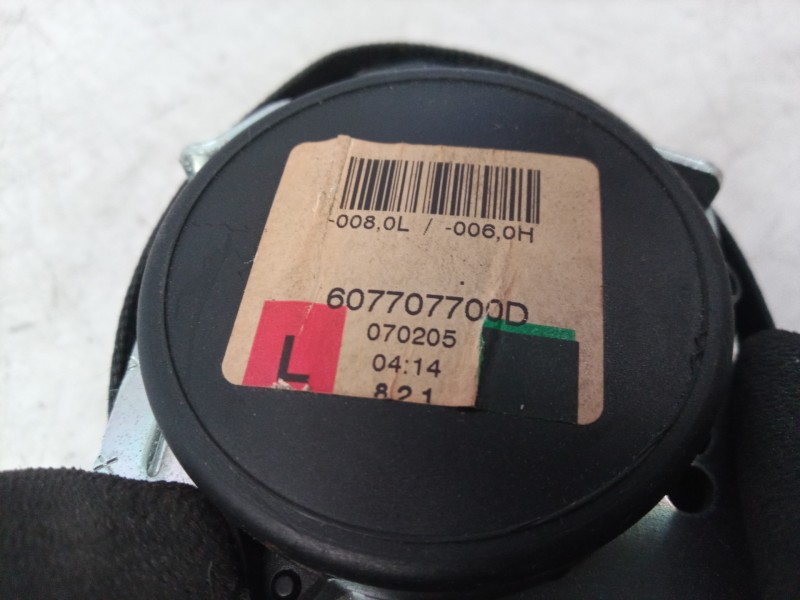 Recambio de cinturon seguridad delantero izquierdo para opel corsa d catch me referencia OEM IAM 607707700D 607707700D 607707700