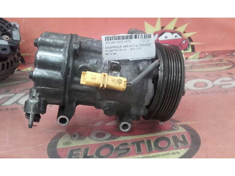 Recambio de compresor aire acondicionado para peugeot 307 (s1) xs referencia OEM IAM 9655191580 4883209445 9655191580