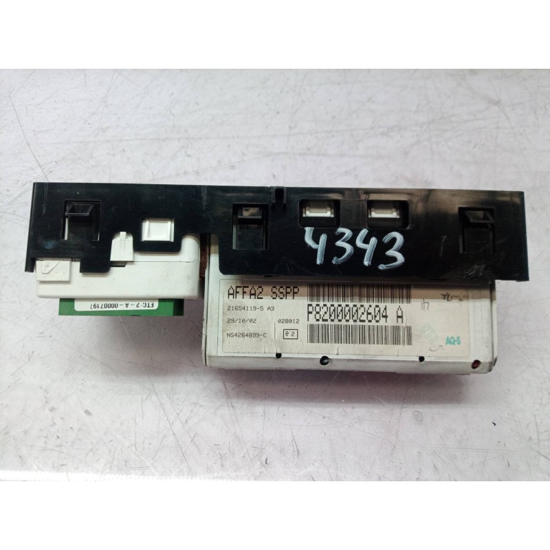 Recambio de pantalla multifuncion para renault laguna ii (bg0) authentique referencia OEM IAM P8200002604 P8200002604 P820000260