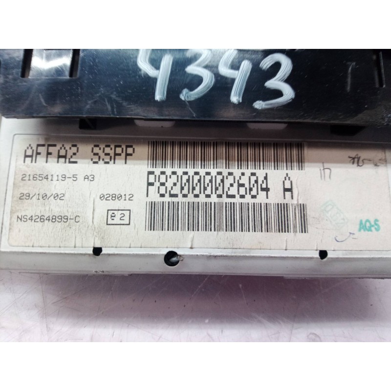 Recambio de pantalla multifuncion para renault laguna ii (bg0) authentique referencia OEM IAM P8200002604 P8200002604 P820000260