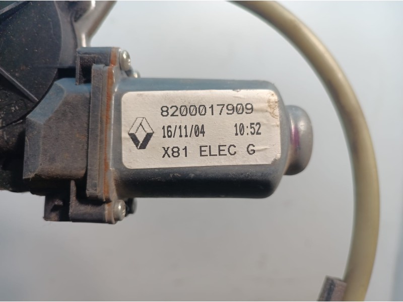 Recambio de elevalunas trasero izquierdo para renault espace iv (jk0) grand espace expression referencia OEM IAM 8200017909 8200