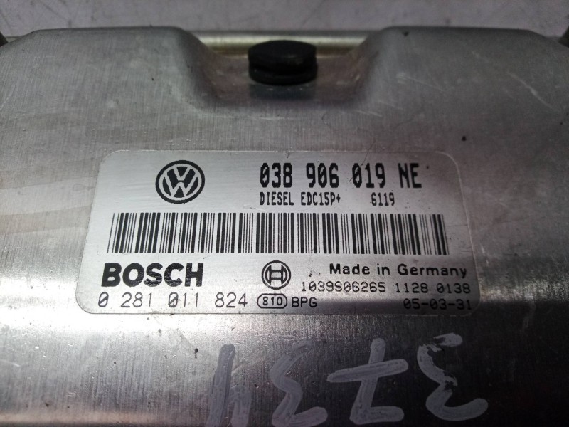 Recambio de centralita motor uce para seat ibiza (6l1) stella referencia OEM IAM 038906019NE 038906019 0281011824