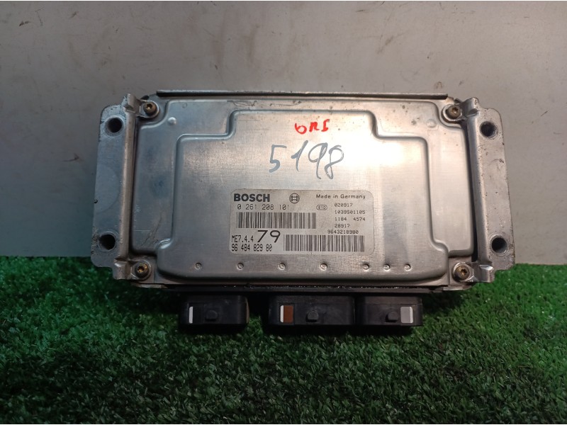 Recambio de centralita motor uce para peugeot 206 berlina quicksilver referencia OEM IAM 9648482980 9648482980 0261208101