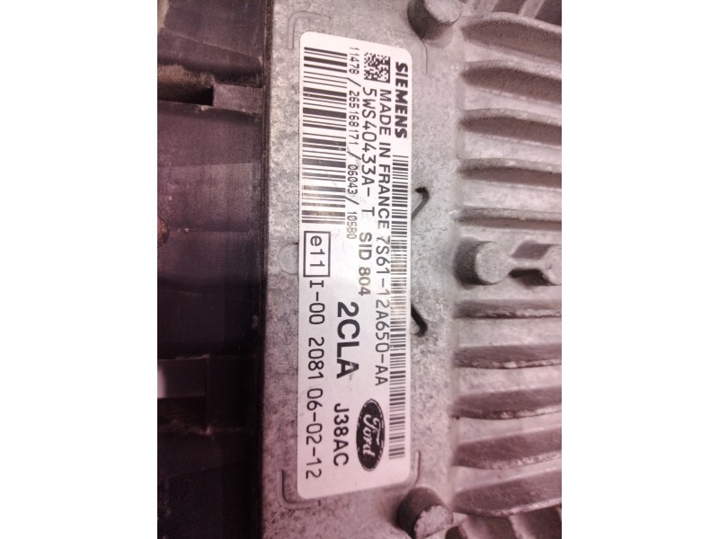 Recambio de centralita motor uce para ford fiesta (cbk) ambiente referencia OEM IAM 7S6112A650 7S6112A650 5WS40433