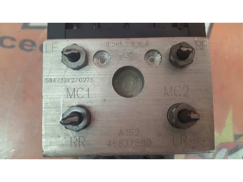 Recambio de abs para fiat multipla nuevo (186) 1.9 jtd dynamic referencia OEM IAM 5831016841 265216959 468375590