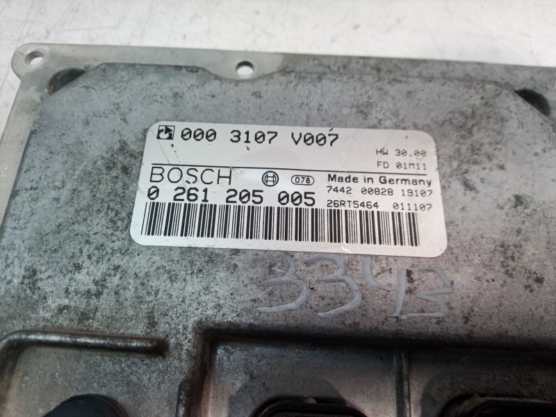 Recambio de centralita motor uce para smart coupe smart fun referencia OEM IAM 0261205005 0261205005 0003107V007