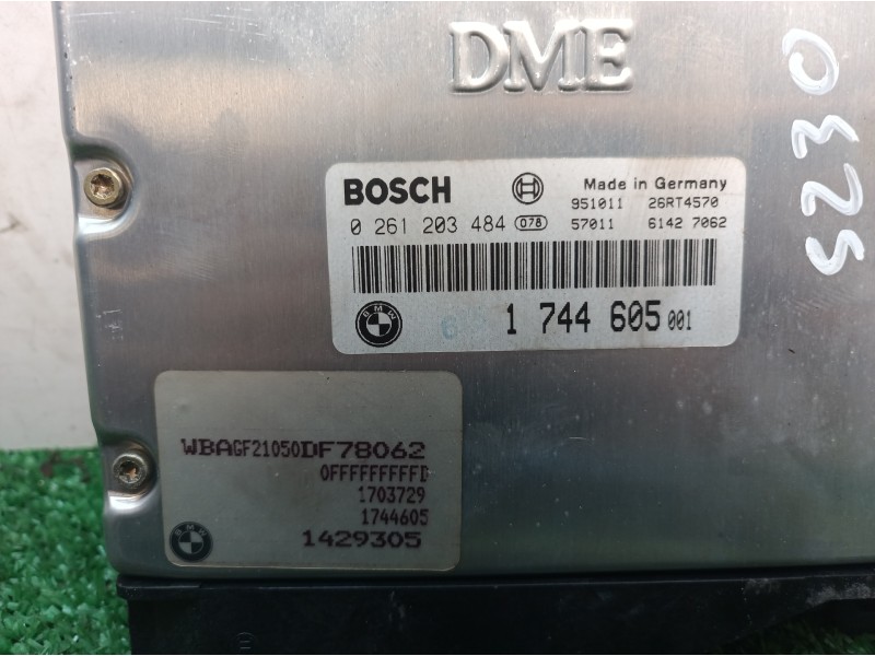 Recambio de centralita motor uce para bmw serie 7 (e38) 730il referencia OEM IAM 0261203484 0261203484 1744605001