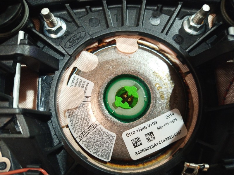 Recambio de airbag volante para ford c-max edition referencia OEM IAM DI101N46V109 DI101N46V109 DI101N46V109