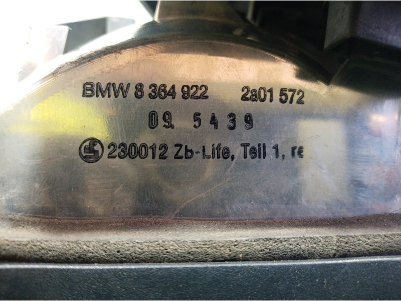 Recambio de piloto trasero derecho para bmw serie 3 berlina (e46) 320d referencia OEM IAM 8364922 8364922 230012