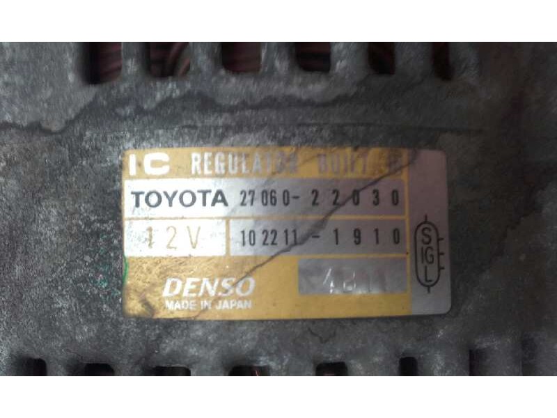 Recambio de alternador para toyota celica (t23) 1.8 referencia OEM IAM 2706022030 2706022030 1022111910