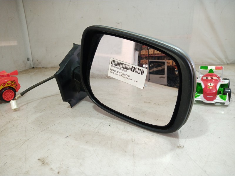 Recambio de retrovisor derecho para toyota yaris (ncp1/nlp1/scp1) referencia OEM IAM 2701200 2701200 2701200