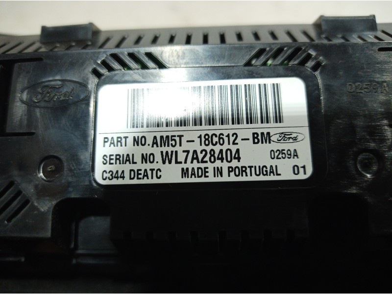 Recambio de mando calefaccion / aire acondicionado para ford c-max edition referencia OEM IAM AM5T18C612BM AM5T18C612BM AM5T18C6