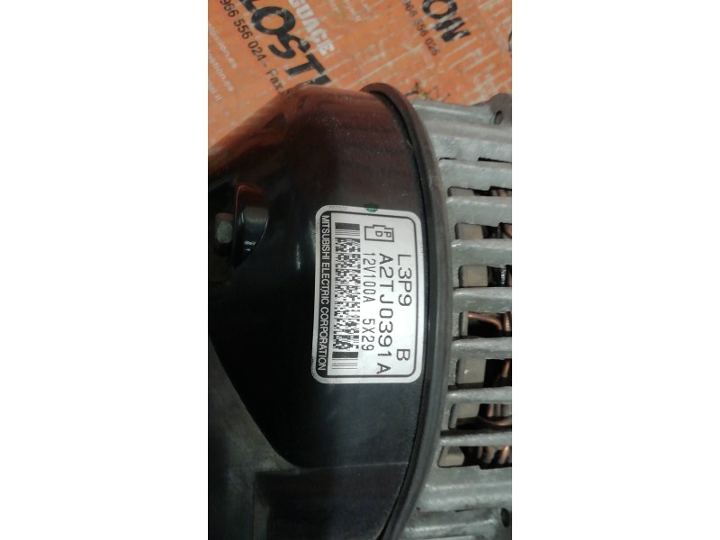 Recambio de alternador para mazda 6 berlina (gg) 2.0 active (5-ptas.) referencia OEM IAM A2TJ0391A L3P9B 