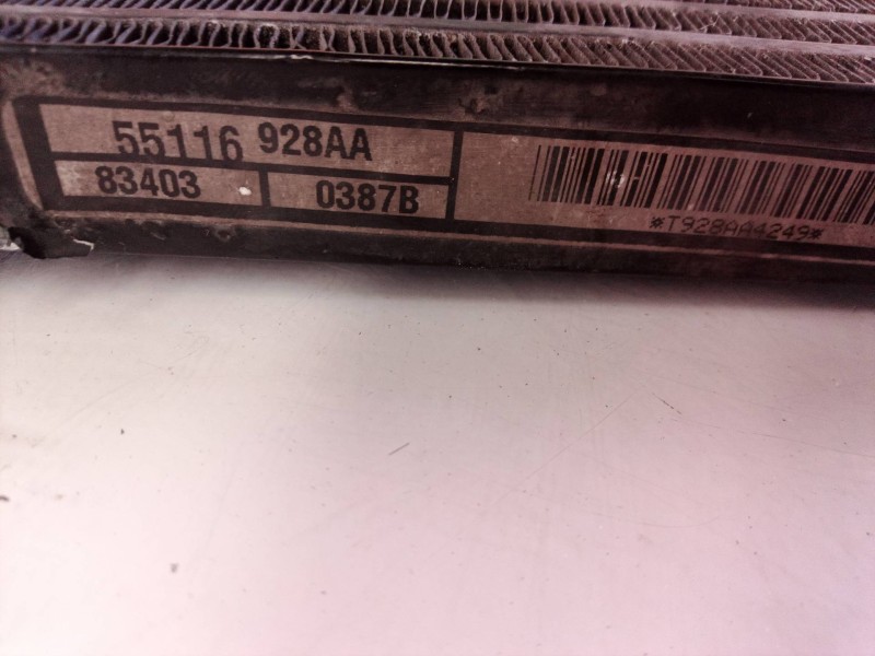 Recambio de condensador / radiador aire acondicionado para jeep gr. cherokee (wh) 3.0 crd laredo referencia OEM IAM 55116928AA 5