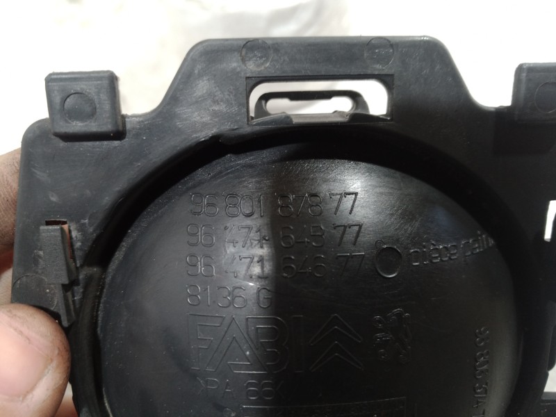 Recambio de maneta interior delantera izquierda para citroën c3 referencia OEM IAM 9680187877 9680187877 9680187877