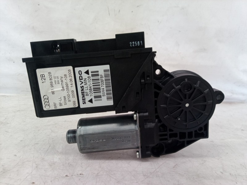 Recambio de motor elevalunas delantero derecho para audi a4 berlina (8e) 2.0 tdi 16v (103kw) referencia OEM IAM 8E1959802B 8E195