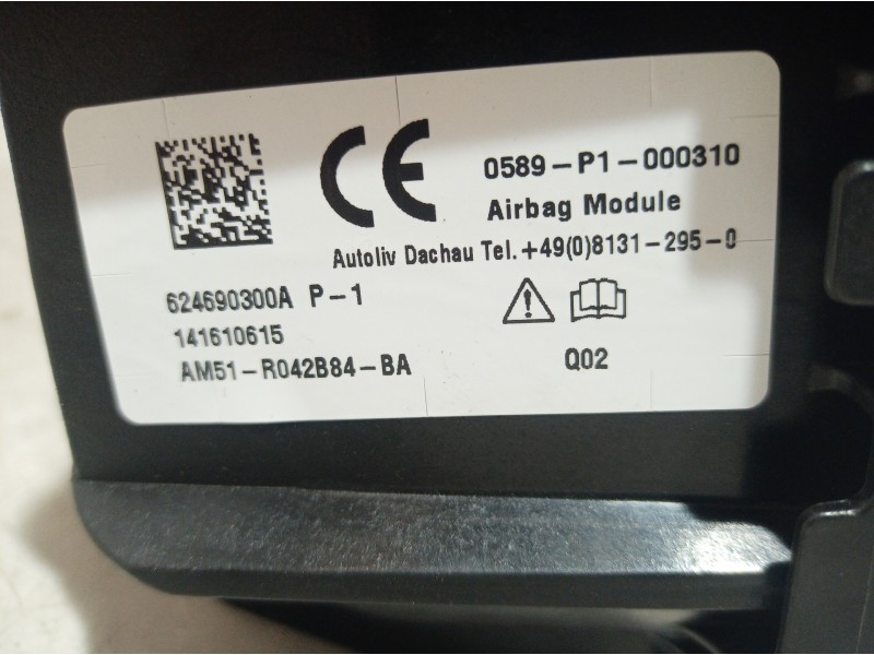 Recambio de airbag delantero derecho para ford c-max edition referencia OEM IAM AM51R042B84BA AM51R042B84BA AM51R042B84