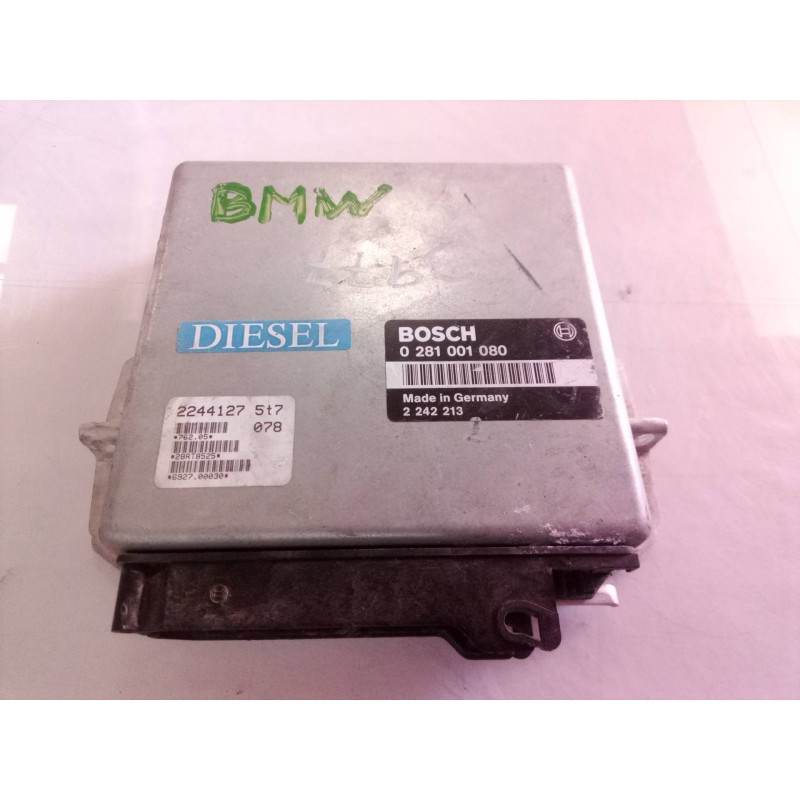 Recambio de centralita motor uce para bmw serie 5 berlina (e34) 524td referencia OEM IAM 0281001080 2242213 22441275T7
