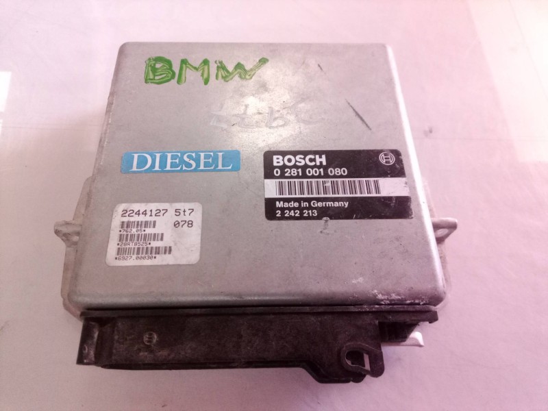 Recambio de centralita motor uce para bmw serie 5 berlina (e34) 524td referencia OEM IAM 0281001080 2242213 22441275T7