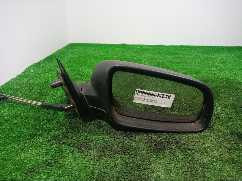 Recambio de retrovisor derecho para skoda octavia berlina (1u2) referencia OEM IAM  NEGRO (SIN PINTAR) 