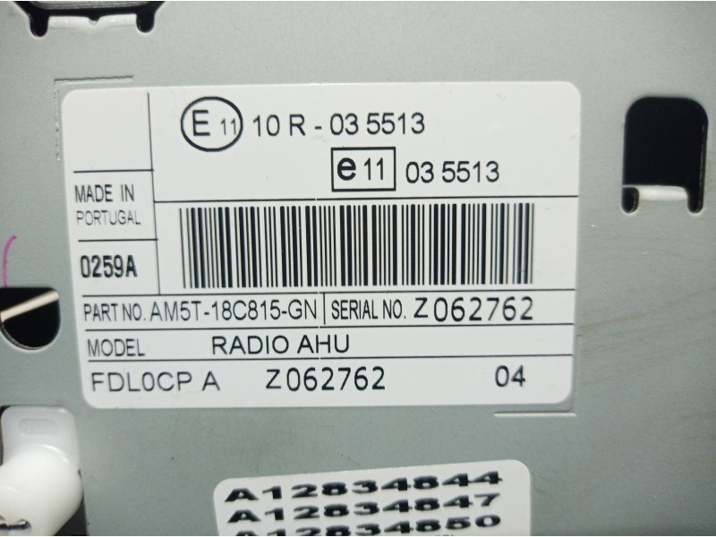 Recambio de sistema navegacion gps para ford c-max edition referencia OEM IAM AM5T18C815GN AM5T18C815GN AM5T18C815