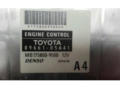 Recambio de centralita motor uce para toyota avensis wagon (t25) 2.0 d-4d sol referencia OEM IAM 8966105A41 DENSO  2
