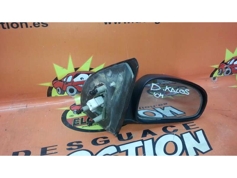 Recambio de retrovisor derecho para daewoo kalos referencia OEM IAM  NEGRO (SIN PINTAR)  Recambio de retrovisor derecho para daewoo kalos referencia OEM IAM  NEGRO (SIN PINTAR)